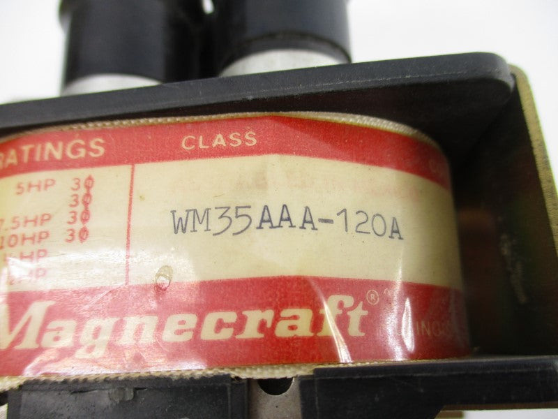 MAGNECRAFT WM35AAA-120A 150VDC 35A UNMP