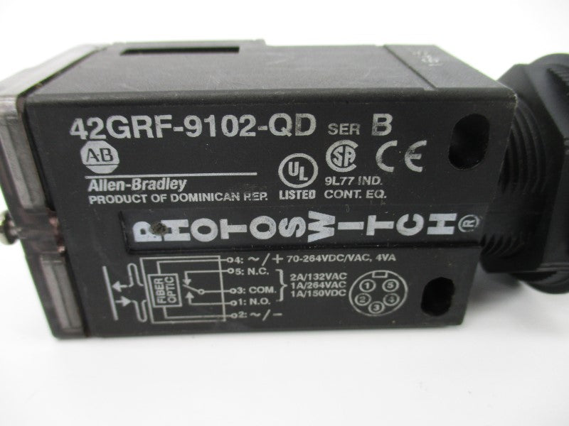 ALLEN BRADLEY 42GRF-9102-QD SER. B 70-264VDC/AC 1A NSNP