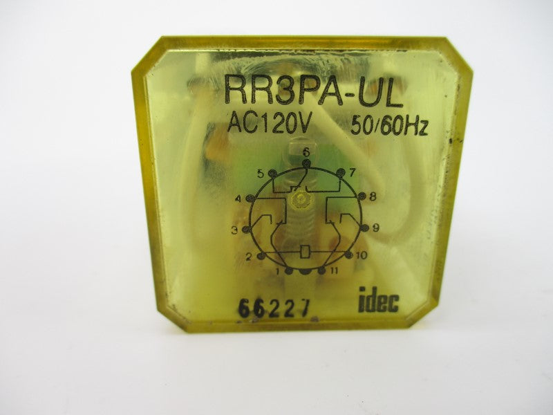 IDEC RR3PA-UL 120VAC 10A UNMP
