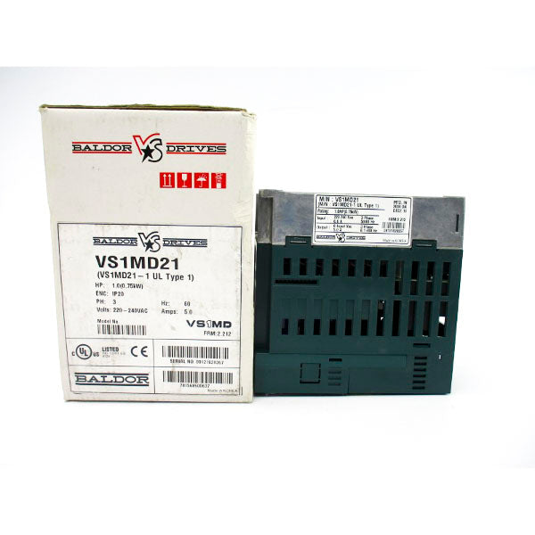 BALDOR DRIVES VS1MD21 220-240VAC 6.6A NSNP