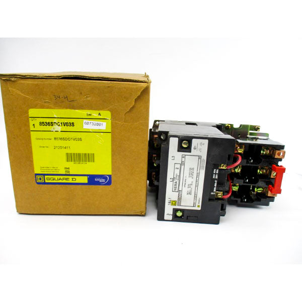 SQUARE D 8536SDO1V03S SER. A 220/240V 52A NSMP