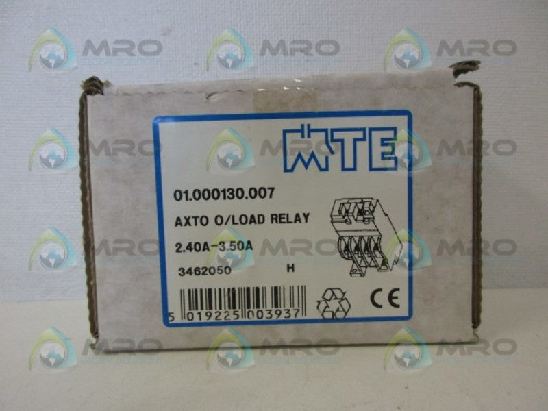 MTE 01000130.007 AXTO O/LOAD RELAY NSMP