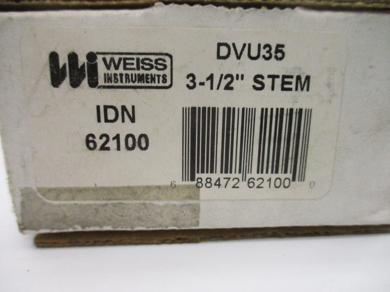 WEISS INSTRUMENTS DVU35 3-1/2" NSMP