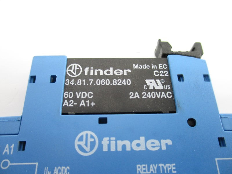 FINDER 34.81.7.060.8240 60VDC 2A NSNP