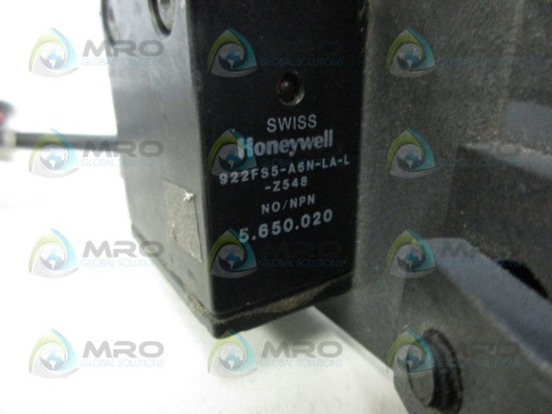 HONEYWELL 922FS5-A6N-LA-L-2548 PROXIMITY SWITCH UNMP