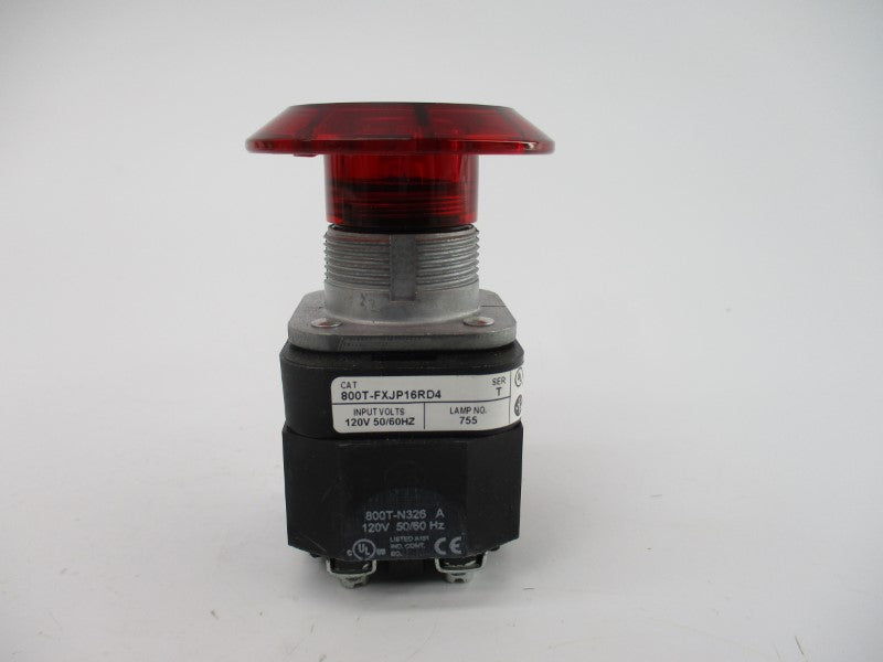 ALLEN BRADLEY 800T-FXJP16RD4 SER. T 120V (WH) NSMP