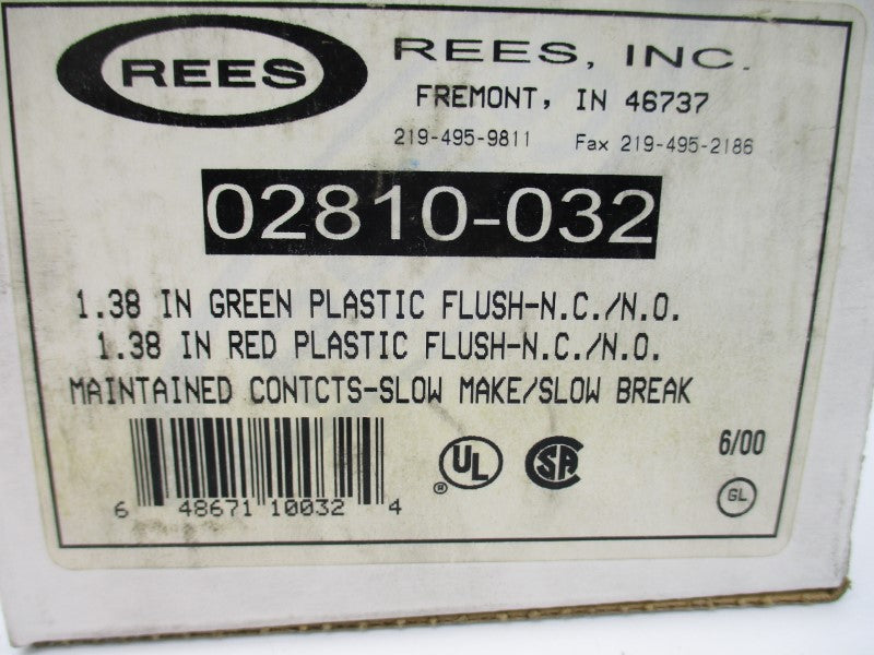 REES 01810-032 600VAC NSMP