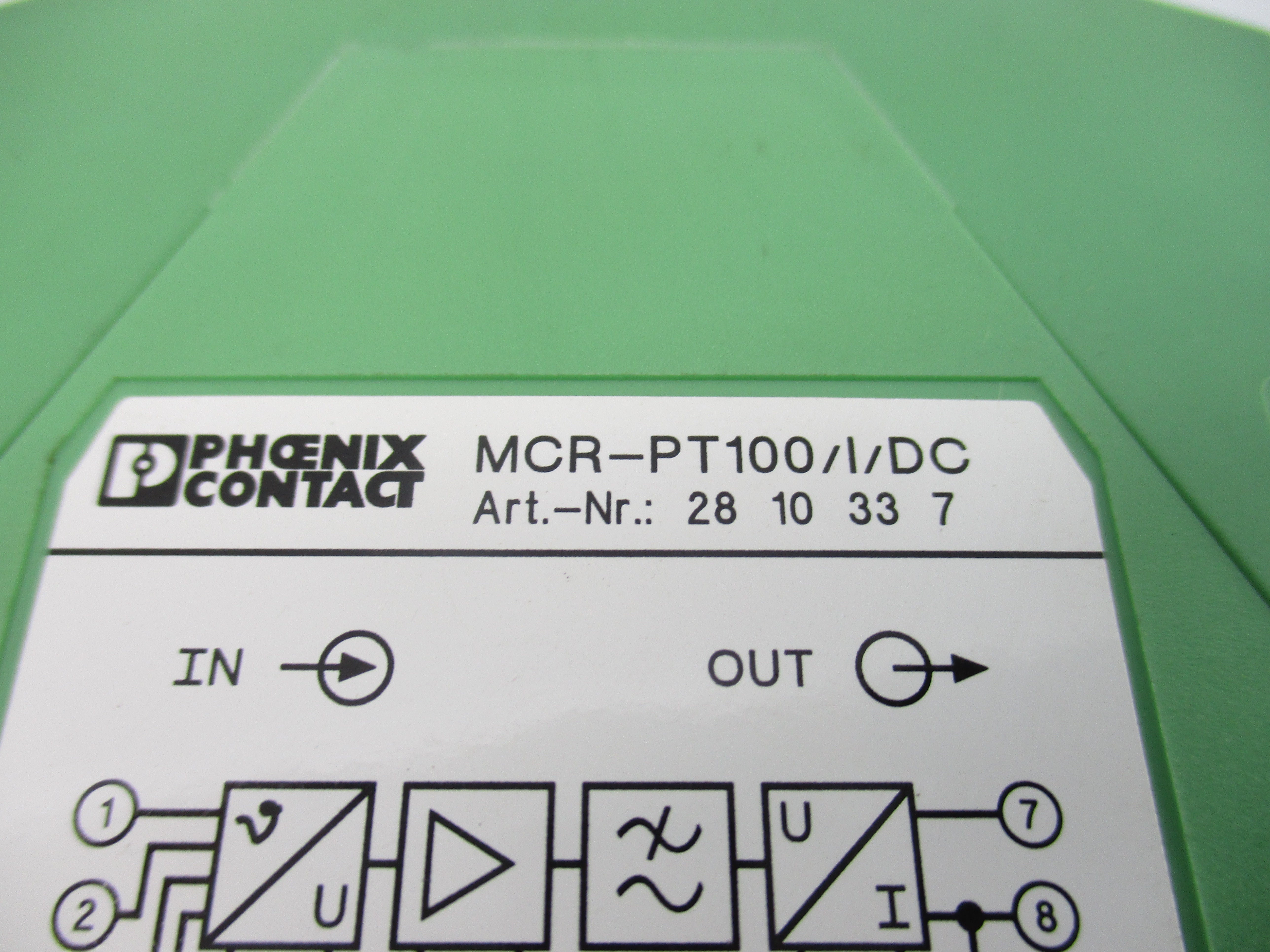 PHOENIX CONTACT MCR-PT100-I-DC 2810337 20-30VDC UNMP
