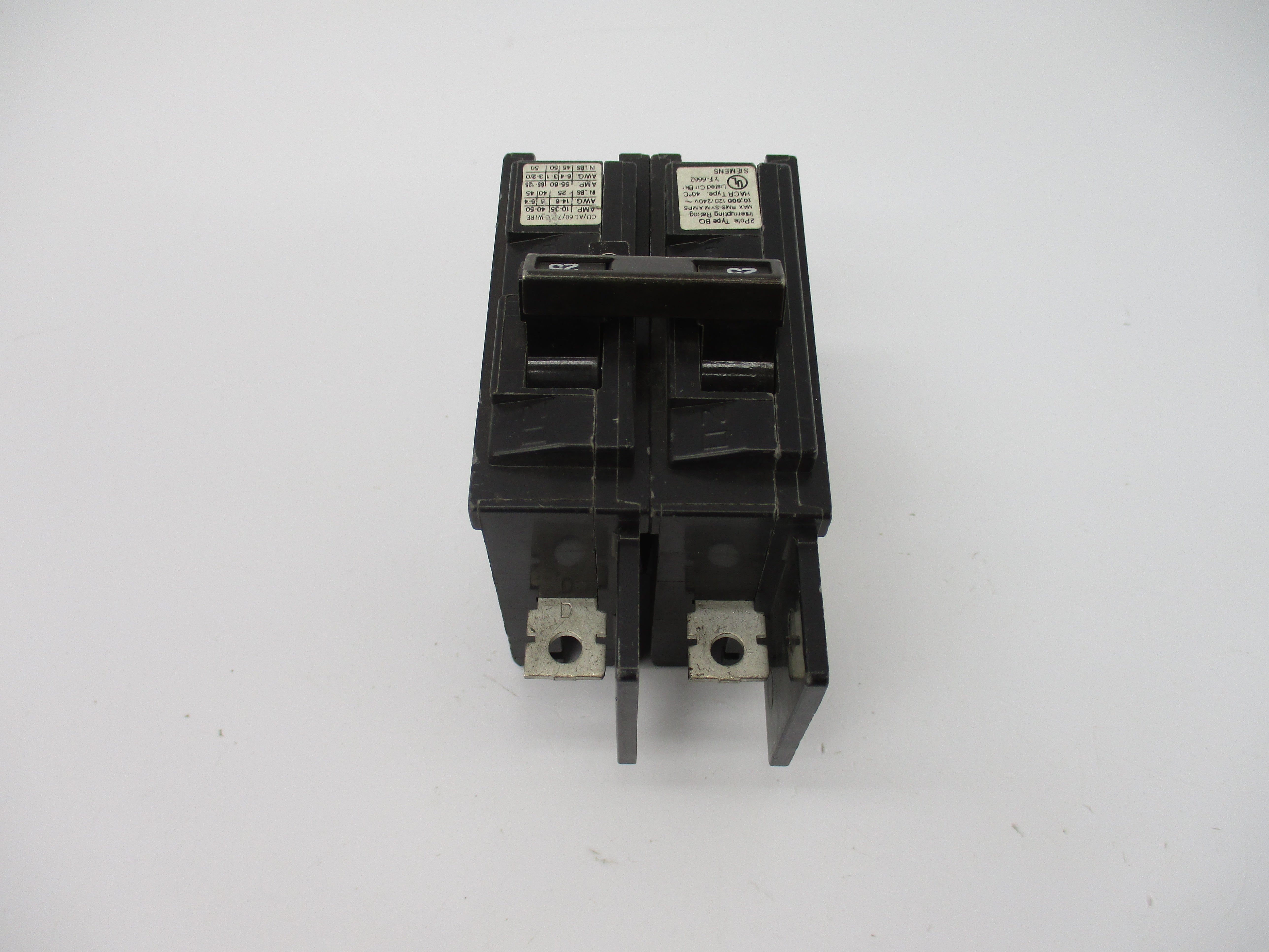SIEMENS BQ2B025 120/240V 25A UNMP
