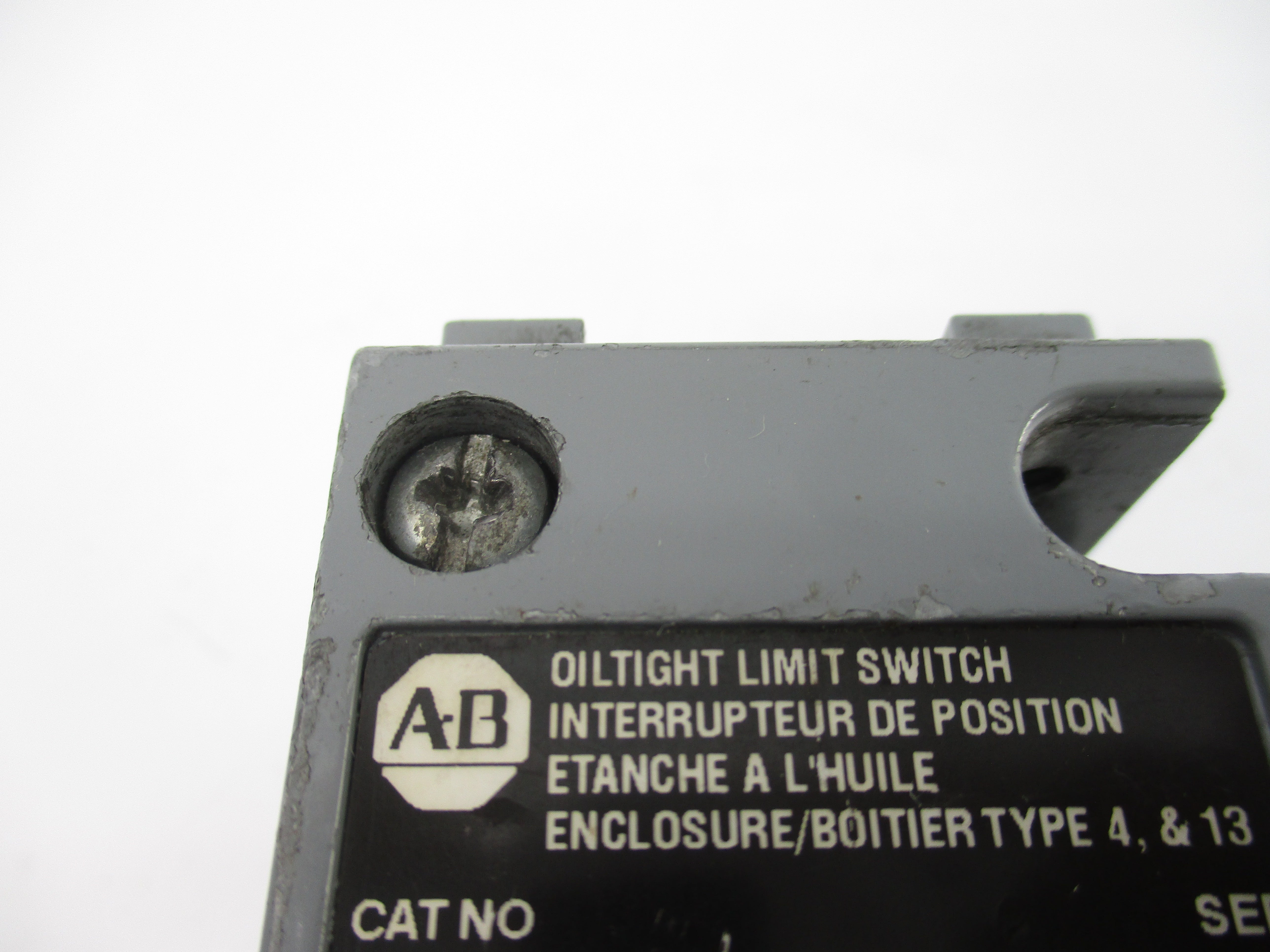 ALLEN BRADLEY 802T-AP1 SER. H 120-600VAC 60A UNMP