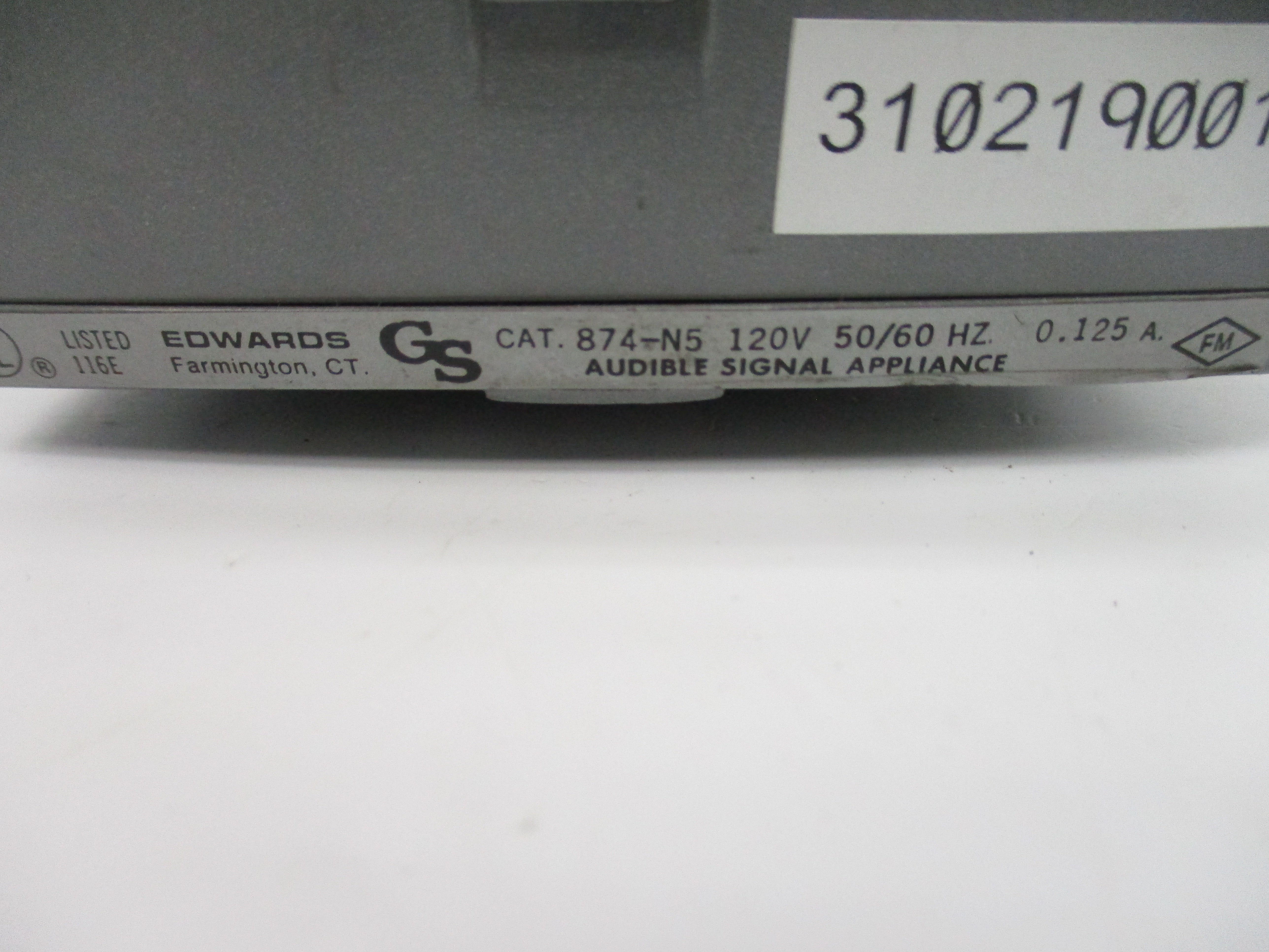 EDWARDS SIGNALING 874-N5 120V 0.125A UNMP