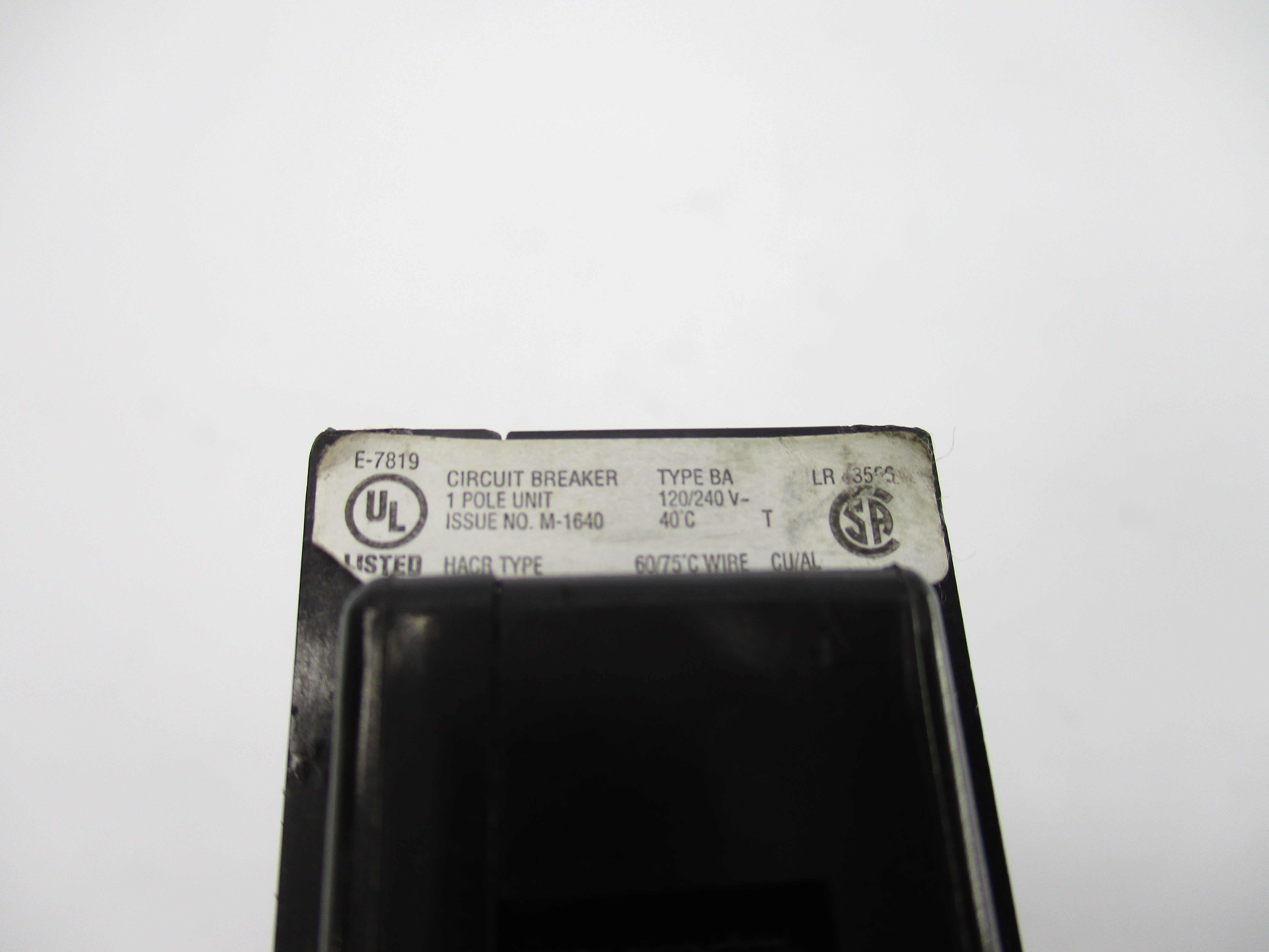 CUTLER HAMMER BA160 120/240V 60A NSNP