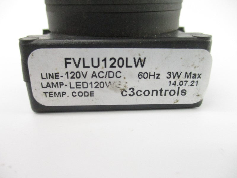 C3CONTROLS FVLU120LW 120VAC/DC NSNP