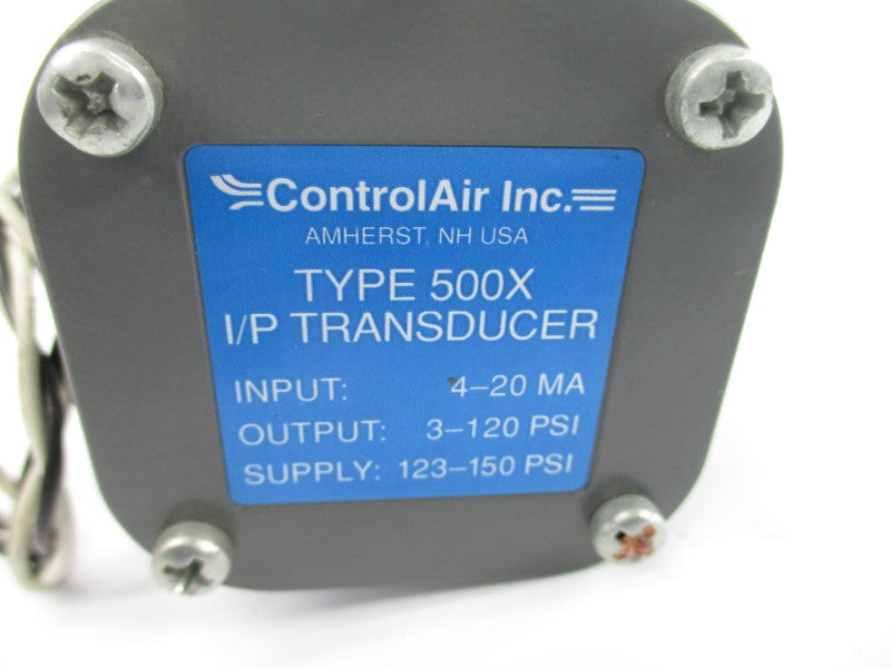 CONTROLAIR 500-AH 3-120PSI UNMP