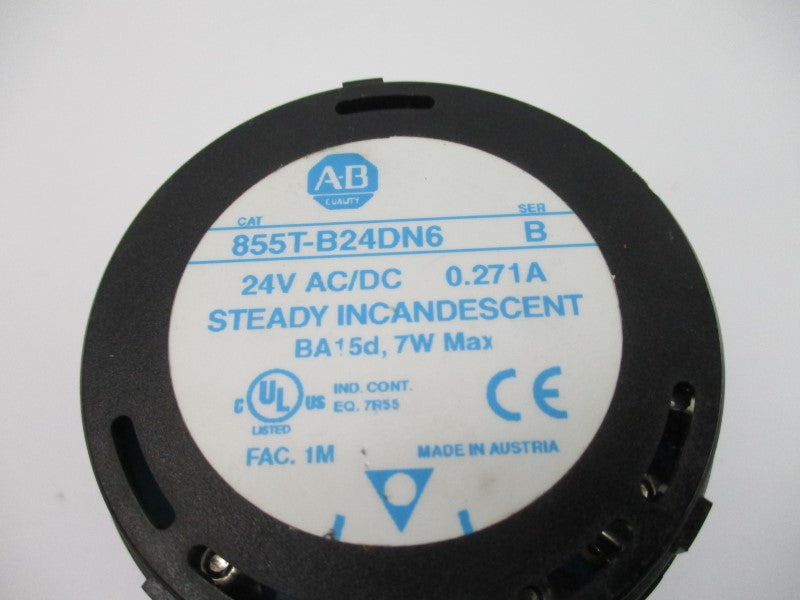 ALLEN BRADLEY 855T-B24DN6 SER. B 24VAC/DC 0.271A NSNP