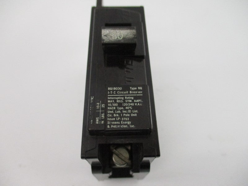 ITE BQ1B030 120/240VAC 30A UNMP