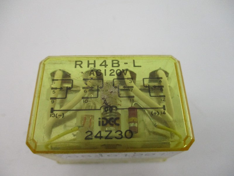IDEC RH4B-L 120VAC UNMP