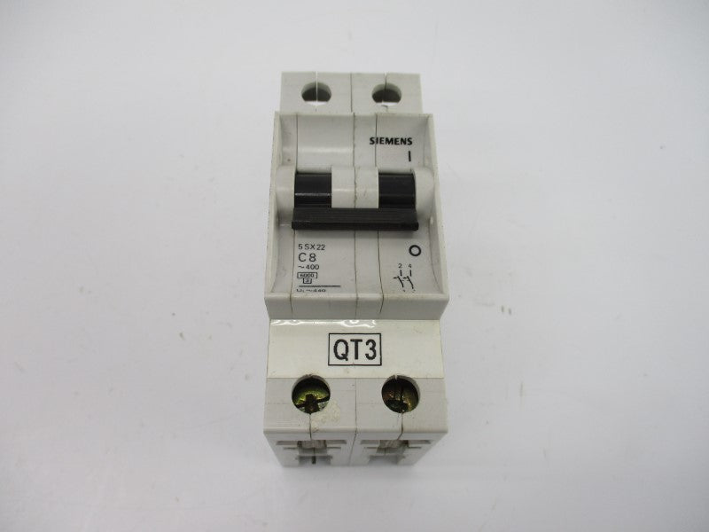 SIEMENS 5SX22C8 400V 8A UNMP