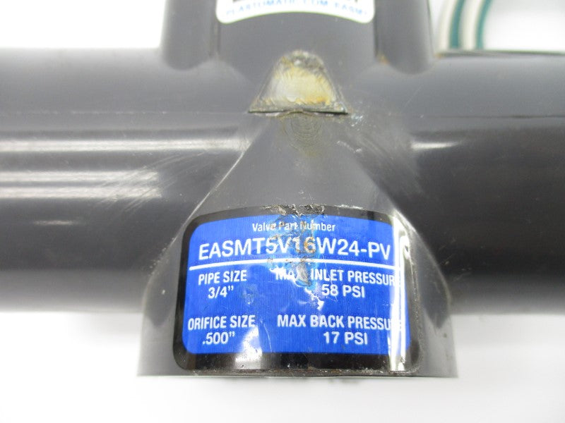 PLAST-O-MATIC EASMT5V16W24-PV 120VAC 58PSI 3/4" NSNP