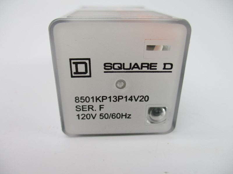 SQUARE D 8501KP13P14V20 SER. F 120V 10A UNMP
