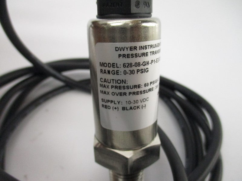 DWYER INSTRUMENTS 628-08-GH-P1-E2-S1 10-30VDC 0-30PSI NSNP