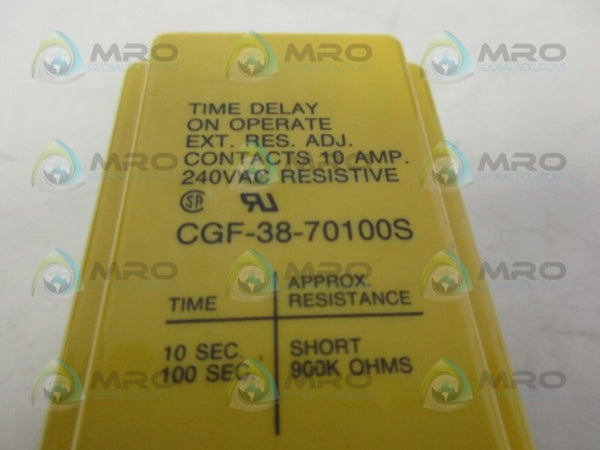POTTER & BRUMFIELD CGF-38-70100S RELAY NSMP