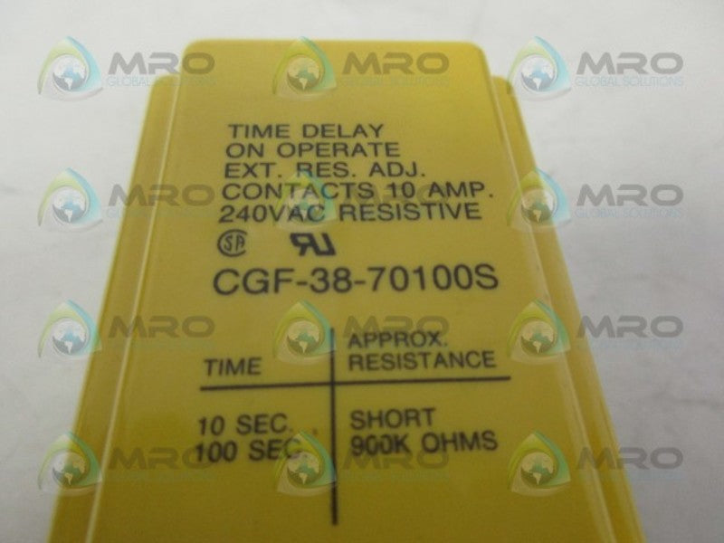 POTTER & BRUMFIELD CGF-38-70100S RELAY NSMP