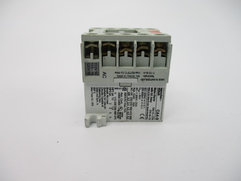 SPRECHER+SCHUH CA4-9-10 110/120V 12A NSNP