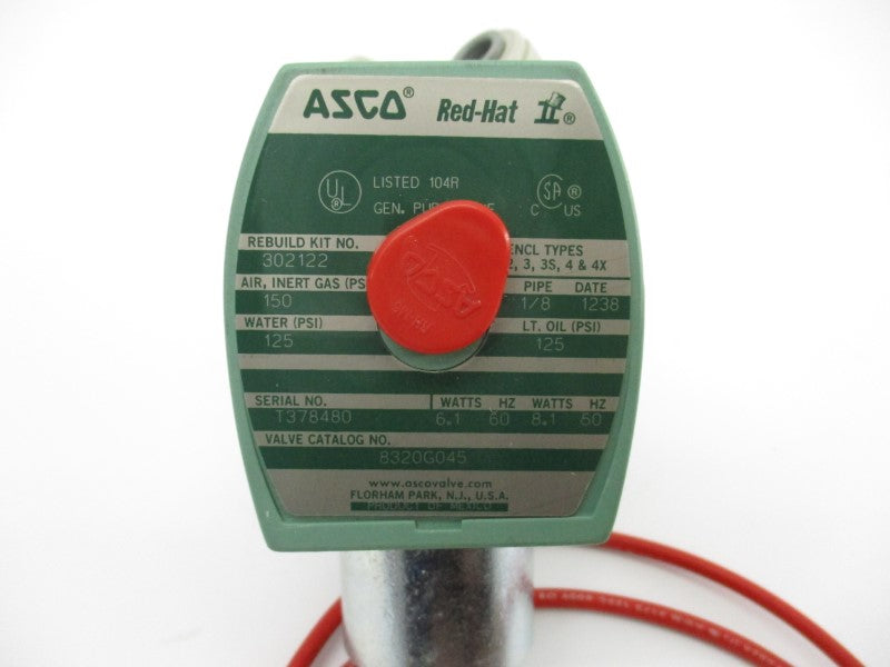 ASCO 8320G045 22/24V 125PSI 1/8" UNMP