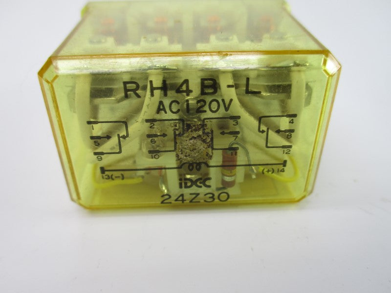 IDEC RH4B-L 120VAC UNMP