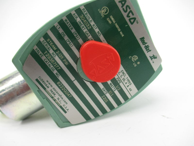 ASCO 8222G047 110/120V 2-125PSI 1/2" NSNP