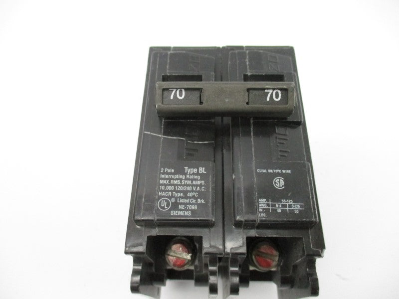 SIEMENS BL270 120/240VAC 70A UNMP