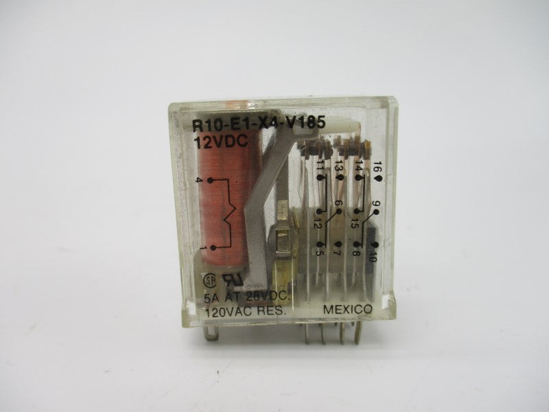 POTTER & BRUMFEID R10-E1-X4-V185 12VDC 5A NSNP