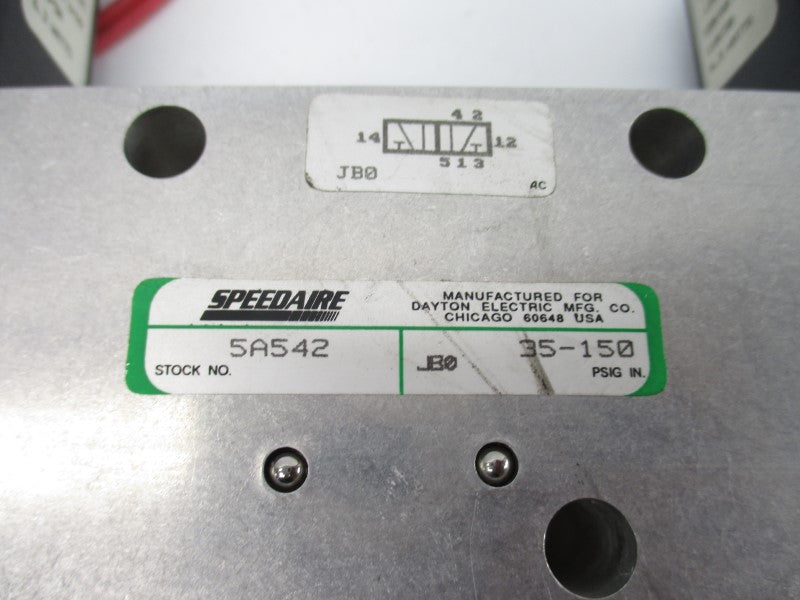 SPEEDAIRE 54542 110/120V 35-150PSI UNMP