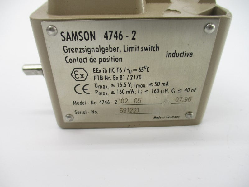 SAMSON 4746-2102.05 UNMP