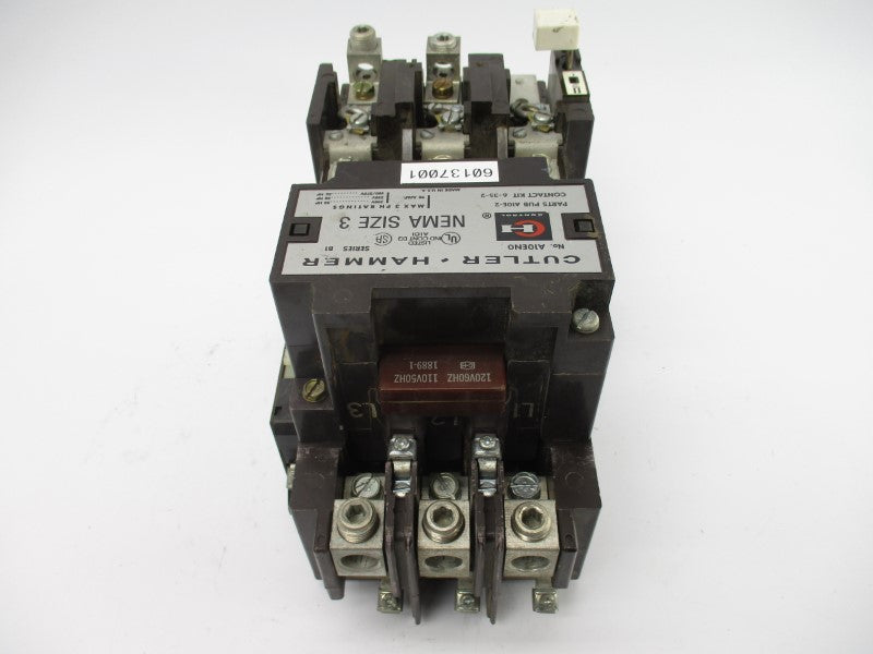 CUTLER HAMMER A10EN0 SER. B1 110/120V 90A (AS PICTURED) UNMP