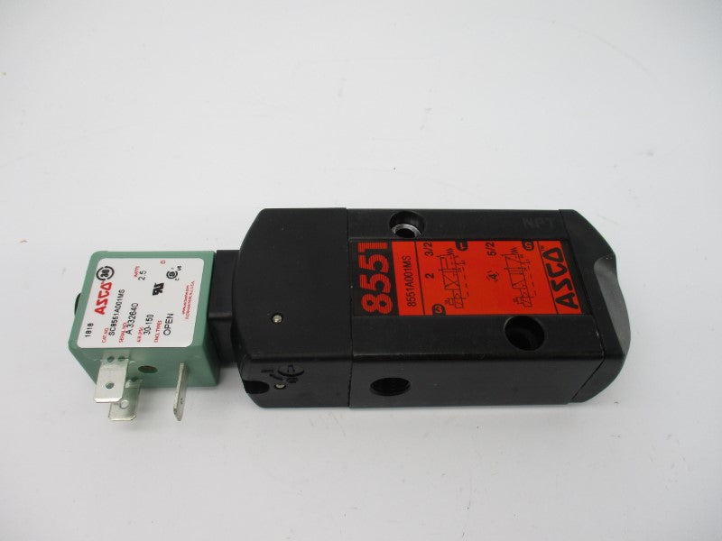 ASCO SC8551A001MS 120V 30-150PSI 1/4" NSMP