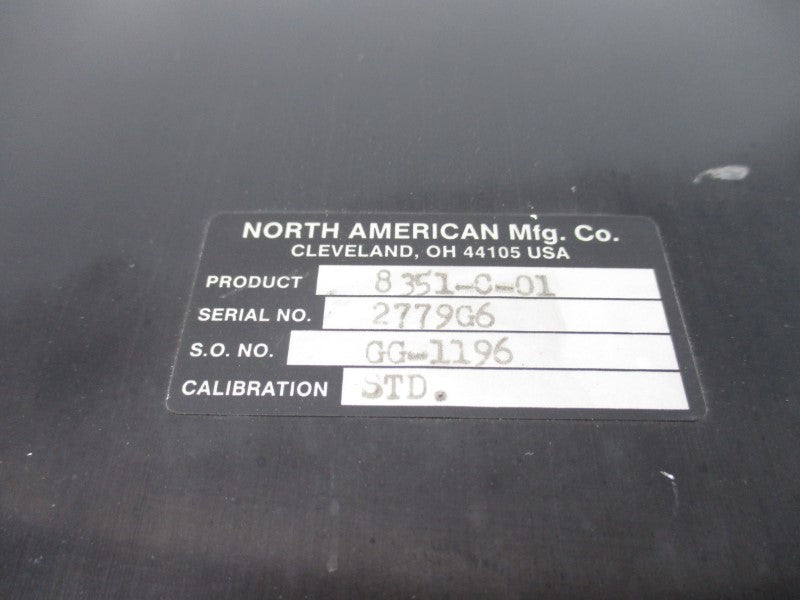 NORTH AMERICAN 8351-C-01 UNMP