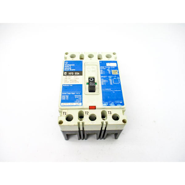 WESTINGHOUSE HFD3100L SER. C 600VAC 100A NSNP