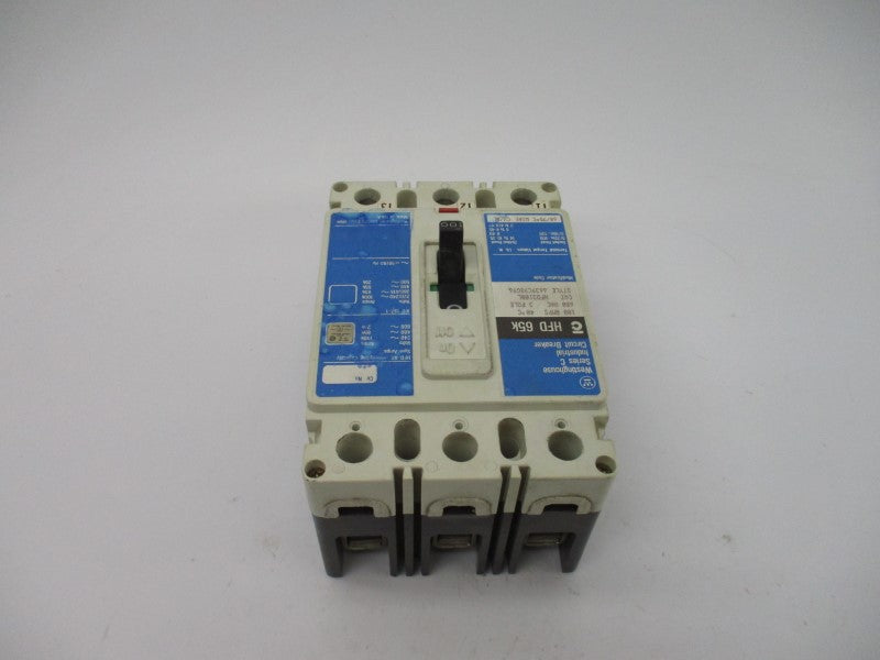 WESTINGHOUSE HFD3100L SER. C 600VAC 100A NSNP
