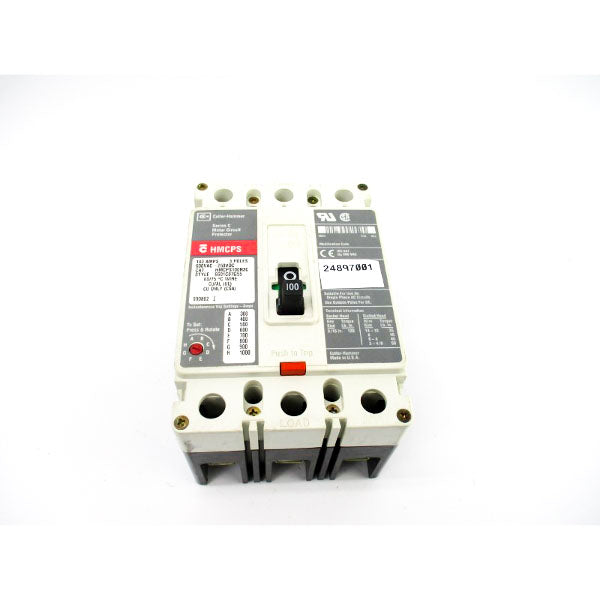 CUTLER HAMMER HMCPS100R3C SER. C 600VAC 100A NSNP