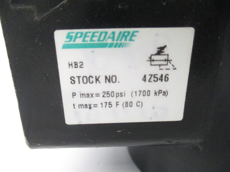 SPEEDAIRE 4Z546 250PSI UNMP