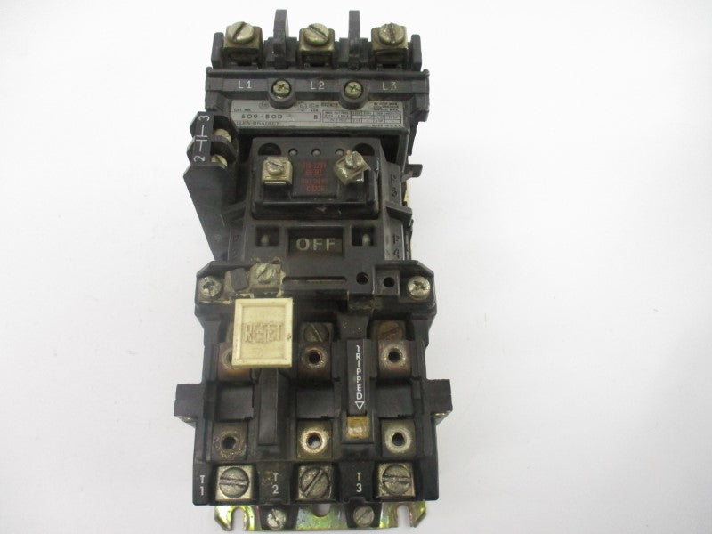 ALLEN BRADLEY 509-BOD SER. B 110/115-120V 27A (AS PICTURED2) UNMP