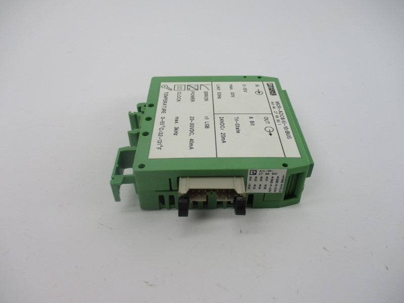 PHOENIX CONTACT MCR-ADC8/U-10/BUS 2766931 24VDC NSNP