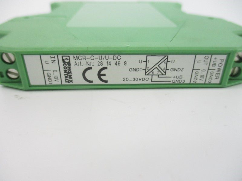 PHOENIX CONTACT MCR-C-U/U-DC 2814469 0-10V NSNP