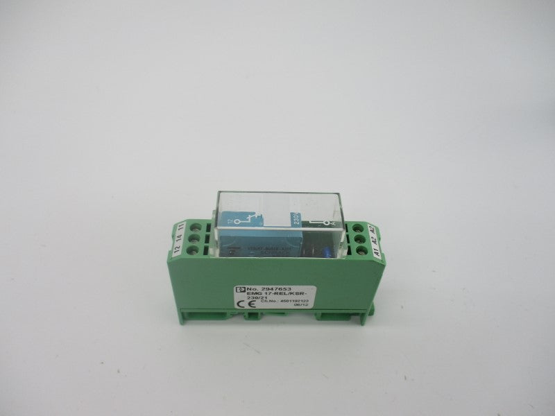 PHOENIX CONTACT EMG17-REL/KSR-230/21 2947653 230VAC/DC NSNP