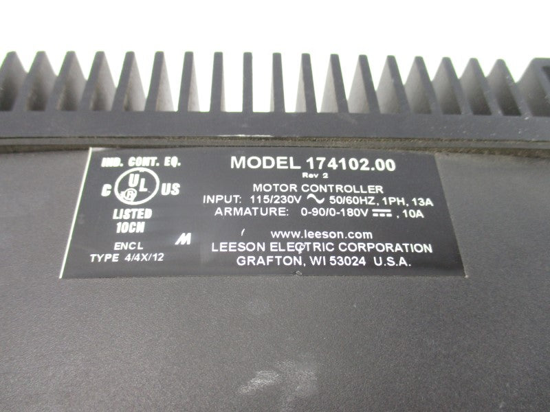 LEESON SPEEDMASTER 174102.00 115/230V 13A (AS PICTURED) UNMP