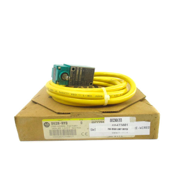 ALLEN BRADLEY 802M-AY8 SER. D 120-600VAC 60A (BR/YL) NSMP