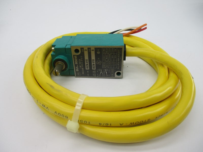ALLEN BRADLEY 802M-AY8 SER. D 120-600VAC 60A (BR/YL) NSMP