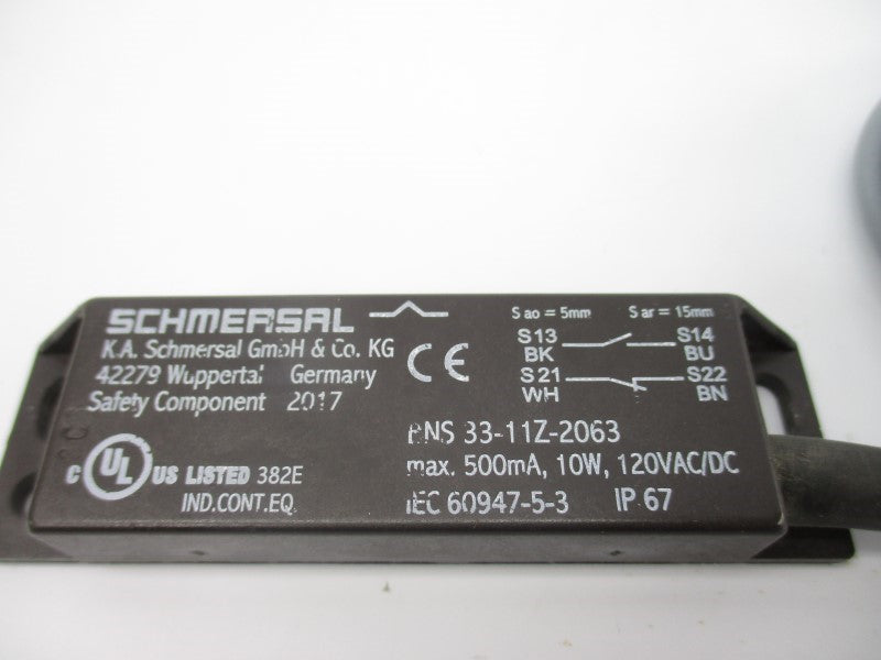 SCHMERSAL BNS33-11Z-2063 120VAC/DC NSNP